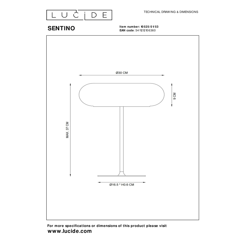 sentino-table-lampa-donut-wymiary-lamperiaconcept sentino table lampa donut wymiary lamperiaconcept
