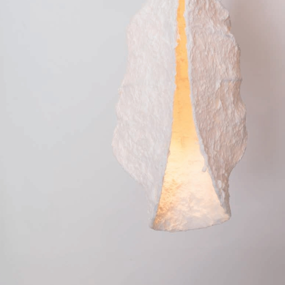 concha lampa z masy papierowej 1 lamperiaconcept