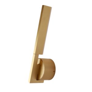 merano 1 brass minimalistyczny kinkiet led 1 lamperiaconcept