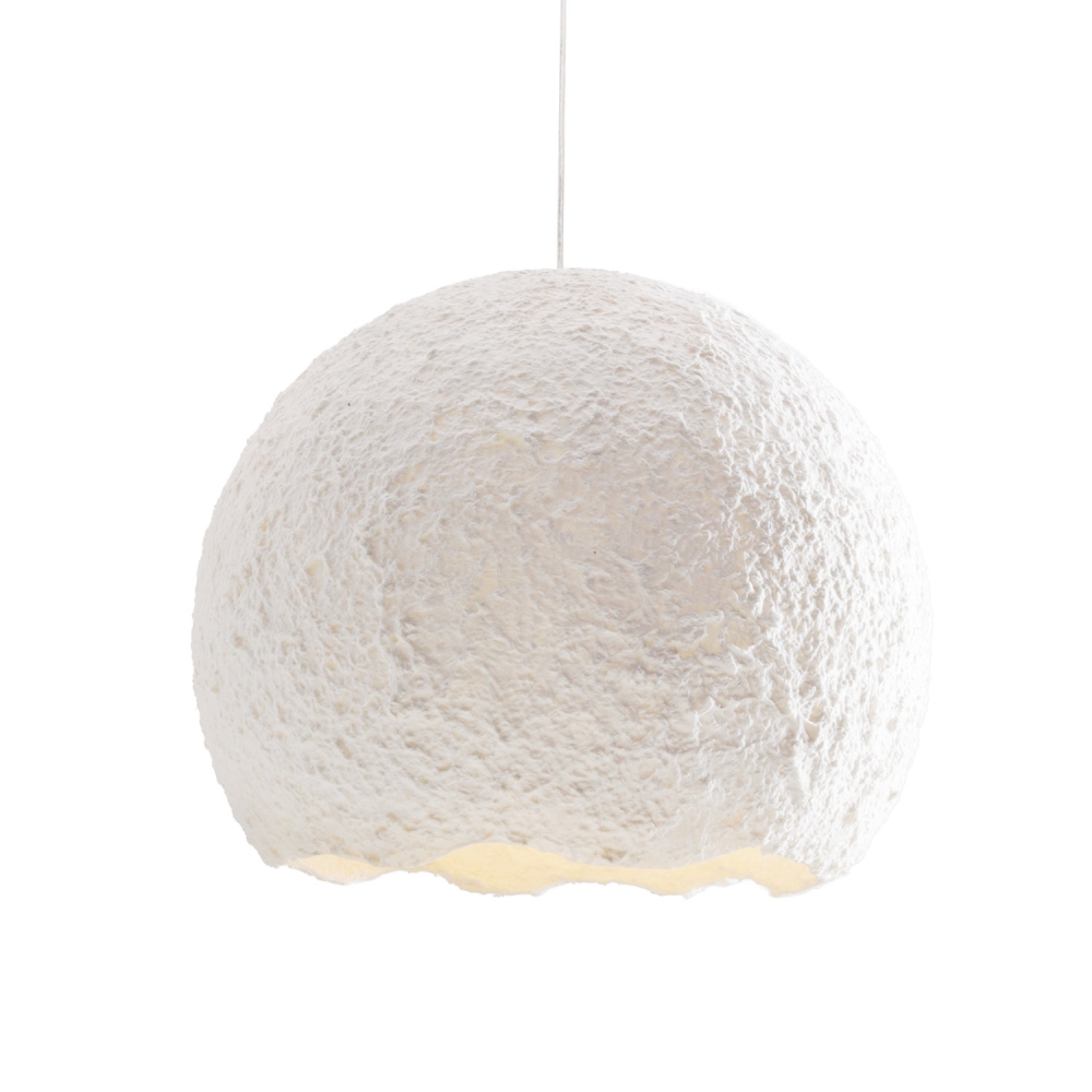 lampa z masy papierowej