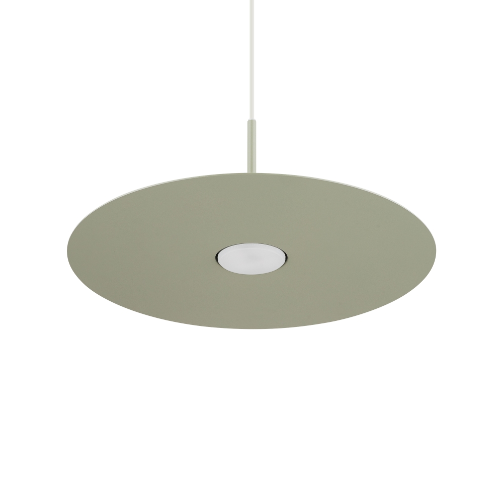 simone-sage-green-lampa-metalowa-4-lamperiaconcept Simone sage green lampa metalowa to kolorowe lampy wisząca pełne nawiązania do kolorów natury. Simone lampa metalowa w kształcie dysku, podkreśli nowoczesny projekt wnętrza, doskonale rozprasza światło nad stołem i wyspą kuchenną.