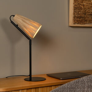 bensen natural lampka nocna rattan aranzacja lamperiaconcept