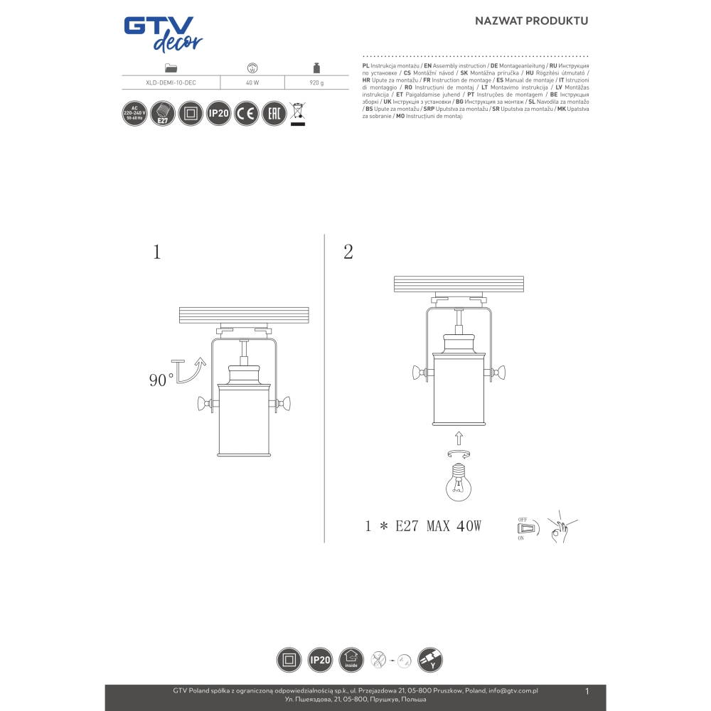 demir-1F-lampa-reflektor-na-szynoprzewod-tech-lamperiaconcept demir 1F lampa reflektor na szynoprzewod tech lamperiaconcept