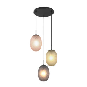 facette 3 ring lampa szklana lamperiaconcept