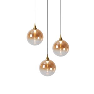 gisela 3 amber lampa wiszaca kule 0 lamperiaconcept