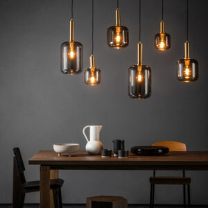 joanet 6 lampa wiszaca szklana aranz lamperiaconcept