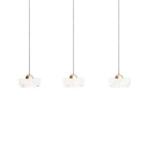 MAXLIGHT – LIPARI III SQUARE NOWOCZESNA LAMPA WISZĄCA LED