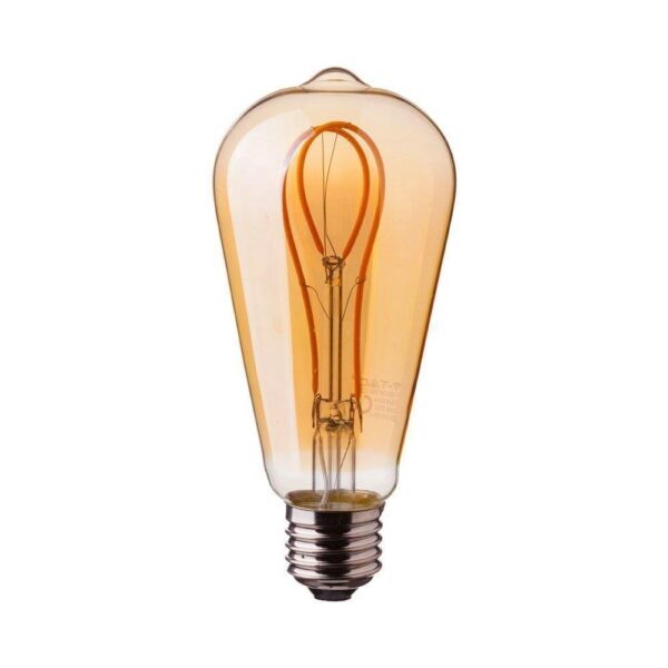 zarowka edison e27 amber vt 2066 n 1 lamperiaconcept
