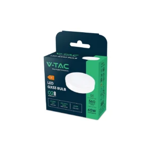 zarowka gx53 vt 207 n 6500k smd box lamperiaconcept