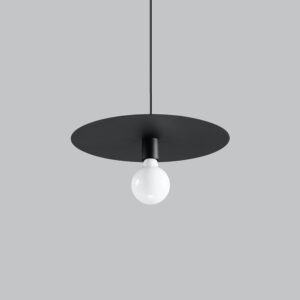 SOLLUX  - FLAVIO BLACK MINIMALISTYCZNA LAMPA WISZĄCA