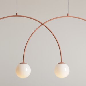 una 4 coral lampa lukowa zoom lamperiaconcept