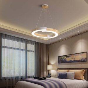 VT 7828 lampa drewniana ring led wizka lamperiaconcept
