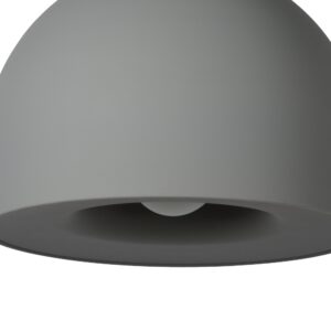 akron szara lampa wiszaca metalowa detale lamperiaconcept