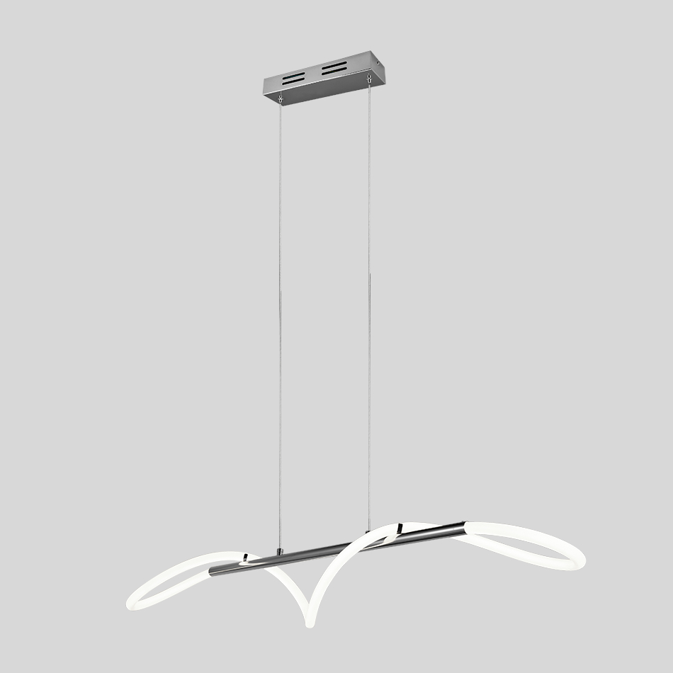 argos-srebrna-lampa-wiszaca-waz-led-0-lamperiaconcept Argos - srebrna lampa wisząca wąż led to uniwersalne zastosowanie do niemal każdego pomieszczenia