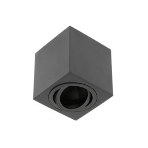 aveiro czarna lampa punktowa sufitowa kostka lamperiaconcept