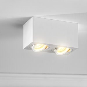 aveiro duo biala lampa punktowa sufitowa on lamperiaconcept