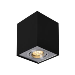 chloe czarna lampa punktowa kostka lamperiaconcept