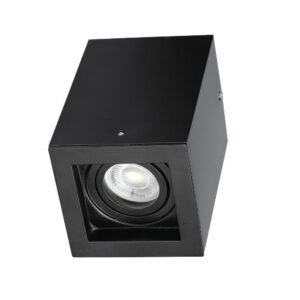 czarna lampa sufitowa kostka VT 797 B lamperiaconcept