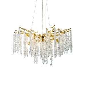 dijon lampa wiszaca zlota on lamperiaconcept