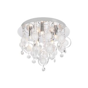 ZUMA LINE – GRESSA SREBRNA LAMPA SUFITOWA