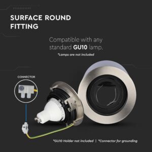 lampa nadtynkowa tuba VT 796 SN 1 lamperiaconcept