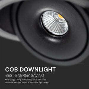lampa podtynkowa cob VT 2512 20 32 B detale lamperiaconept