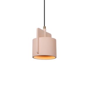 Ninja Pink betonowa lampa wisząca która doskonale sprawdzi się w nowoczesnym projekcie wnętrza które przełamuje kolor masełkowy pasuje do niemal każdego stylu.