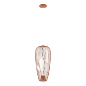 NOWODVORSKI – PUMPKIN S TERRACOTTA LAMPA WISZĄCA DRUCIANA