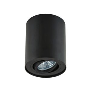rondoc czarna lampa punktowa sufitowa tuba 0 lamperiaconcept