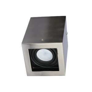 srebrna lampa sufitowa kostka VT 797 SN lamperiaconcept