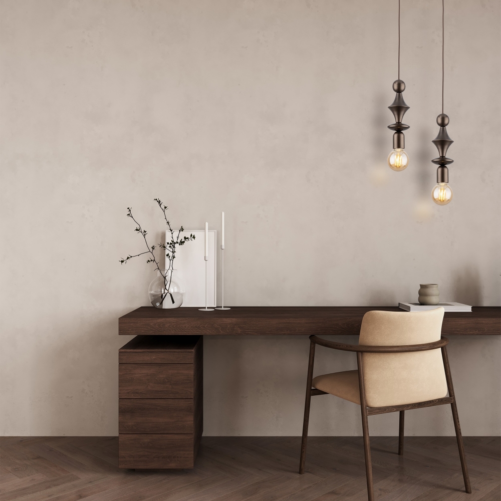 tower-brown-lampa-totem-wizka-lamperiaconcept tower brown lampa totem wizka lamperiaconcept