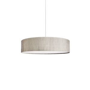 NOWODVORSKI – TURDA SZARA LAMPA Z ABAŻUREM WISZĄCA