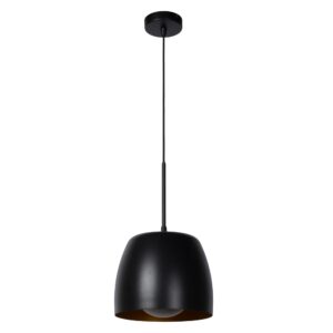 nolan 1 czarna lampa wiszaca metalowa off lamperiaconcept