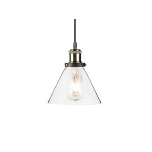 V-TAC – SZKLANA LAMPA STOŻEK WISZĄCA VT-7185