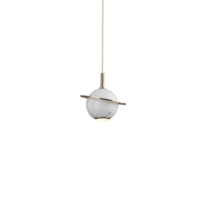 MAXLIGHT – URANOS LAMPA MARMUROWA WISZĄCA KULA LED