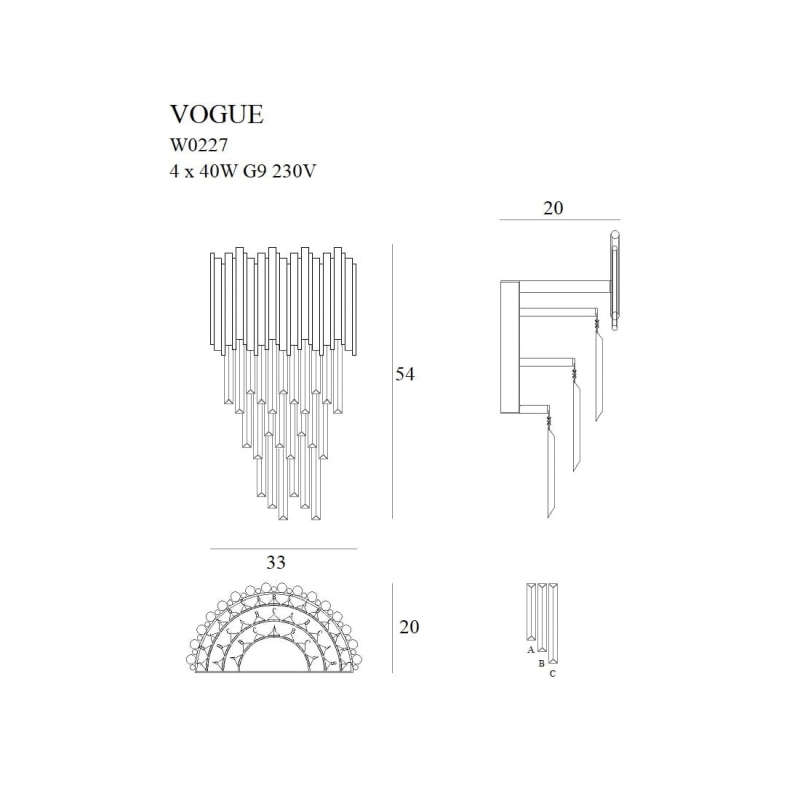 vogue-zloty-kinkiet-krysztalowy-wymiary-lamperiaconcept vogue zloty kinkiet krysztalowy wymiary lamperiaconcept