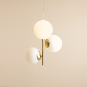 ARTERA – FIN III BRASS M ZŁOTA LAMPA KULE WISZĄCA