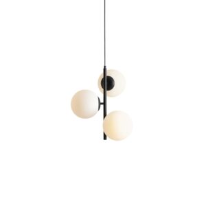 ARTERA – FIN III M CZARNA LAMPA KULE WISZĄCA