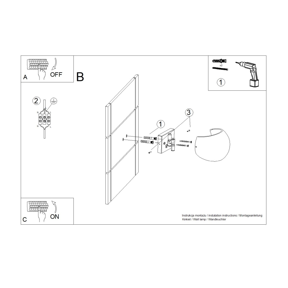 globe-kinkiet-z-betonu-montaz-lamperiaconcept globe kinkiet z betonu montaz lamperiaconcept