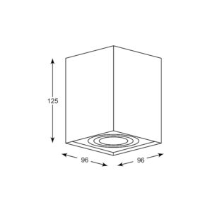 quadro lampa sufitowa punktowa wymiary lamperiaconcept