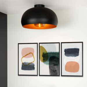 sharan lampa sufitowa czarna metalowa aranzacja lamperiaconcept