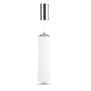 V-TAC – BAMBOO I SREBRNA LAMPA WISZĄCA LED VT-7027