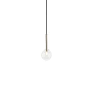 SIGMA LIGHTING – DAISY I LAMPA SREBRNA WISZĄCA PRZEZROCZYSTA KULKA
