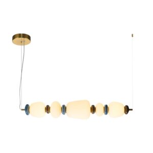 evans 5a bialo zlota lampa ceramiczna wiszaca lamperiaconcept