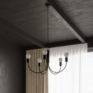 piccolo 5 czarna lampa wiszaca luk wizka 2 lamperiaconcept
