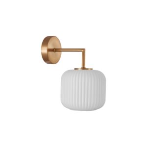 fosse bialo zloty kinkiet ryflowany lamperiaconcept