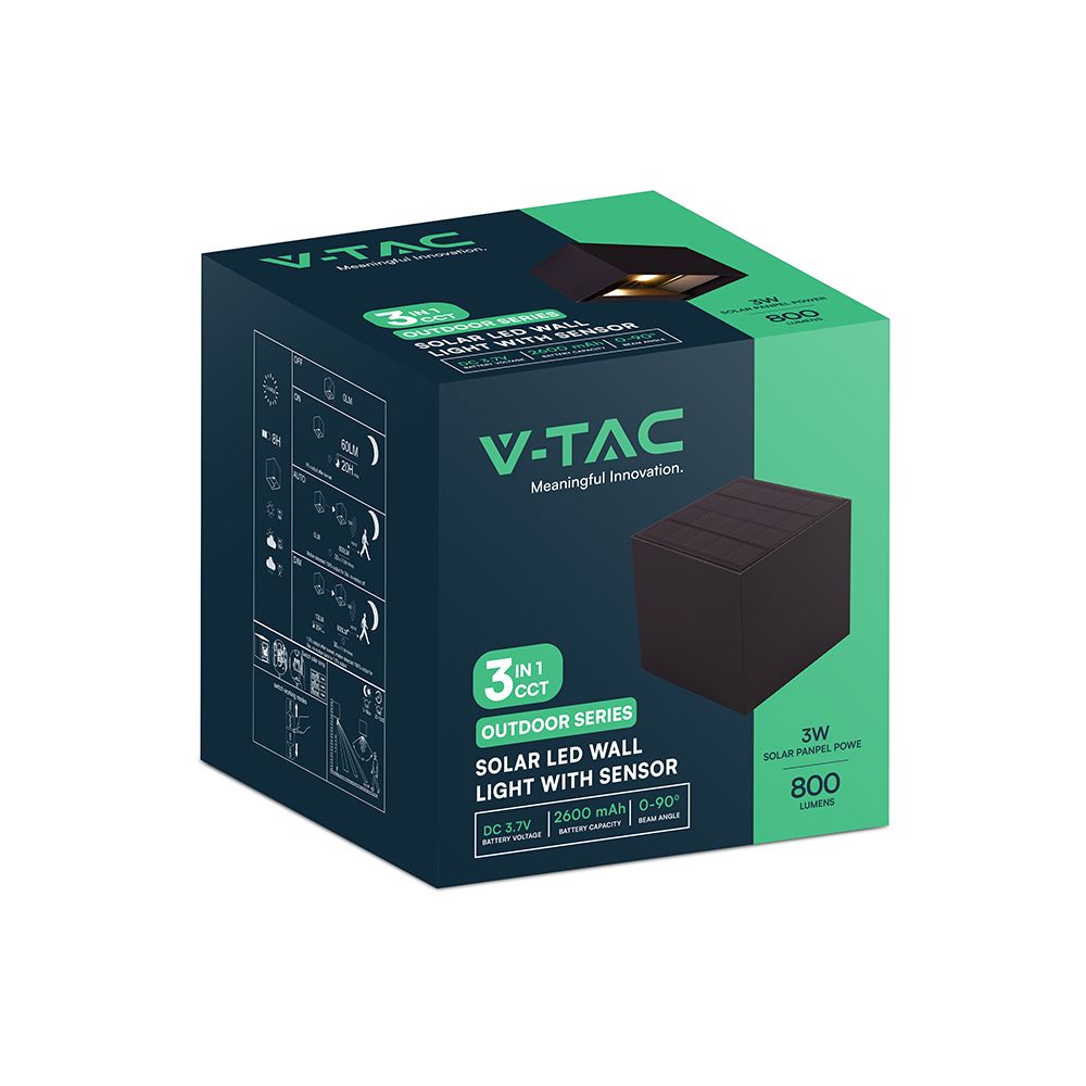 kinkiet-zewnetrzny-led-solarny-VT-409CCT-B-0-lameriaconcept kinkiet zewnetrzny led solarny VT 409CCT B 0 lameriaconcept