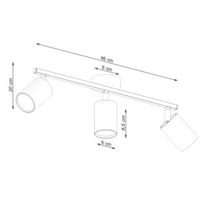 lemmi 3 lampa punktowa wymiary lamperiaconcept