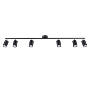 SOLLUX – LEMMI VI CZARNA LAMPA PUNKTOWA LISTWA