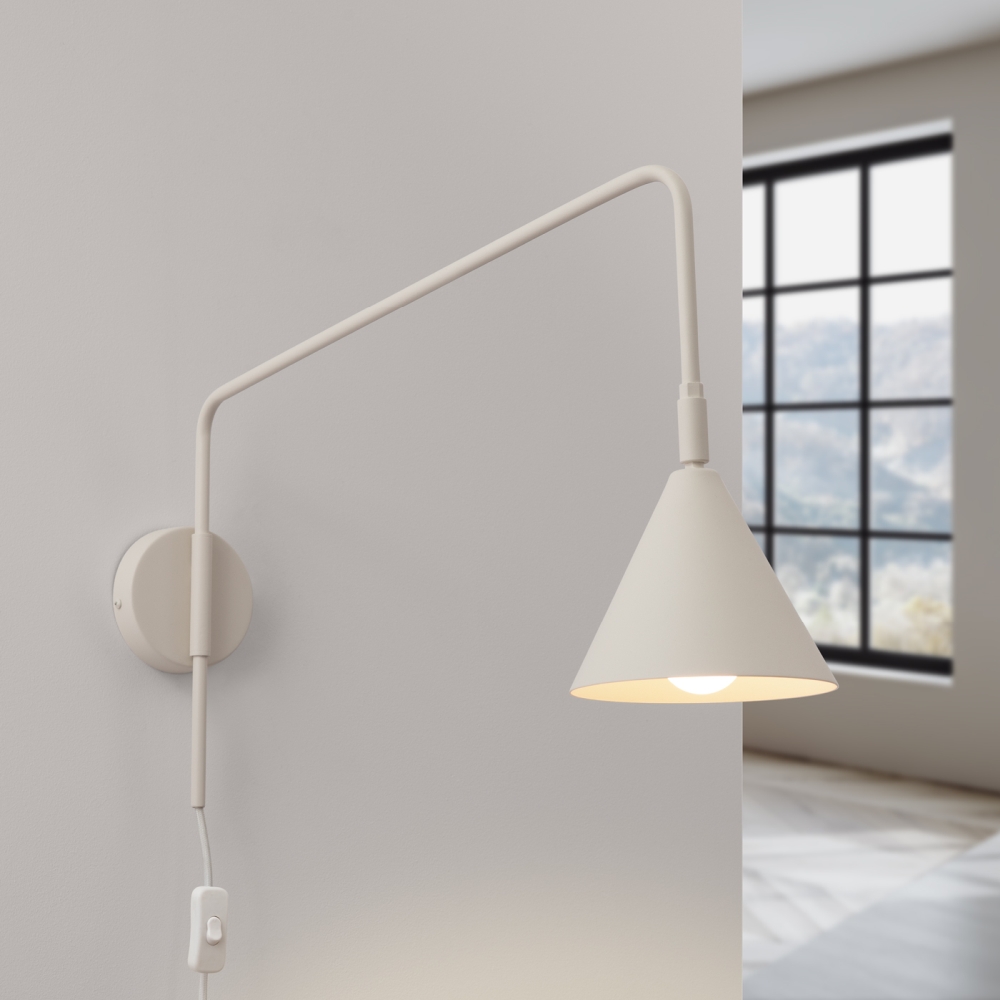 nox-bezowy-kinkiet-stozek-wizka-on-lamperiaconcept nox bezowy kinkiet stozek wizka on lamperiaconcept